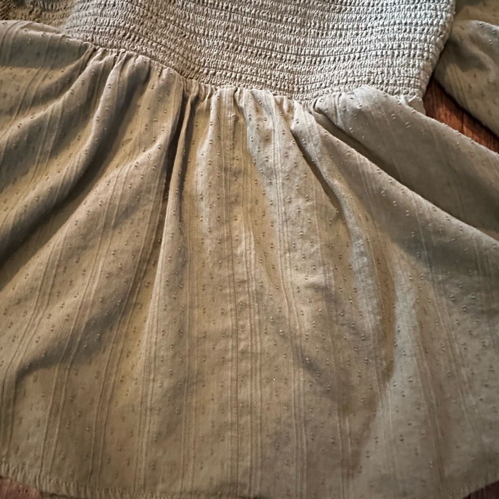 Torrid olive Green Off-Shoulder Blouse size 2 - Picture 7 of 7